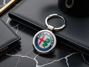 Alfa Romeo Chiave Fob Metallo Universale Struttura Robusta